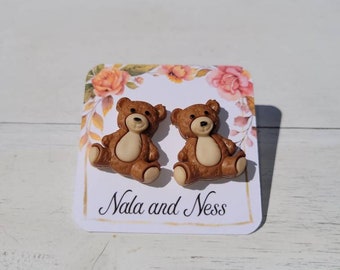 Teddy Bär Ohrstecker
