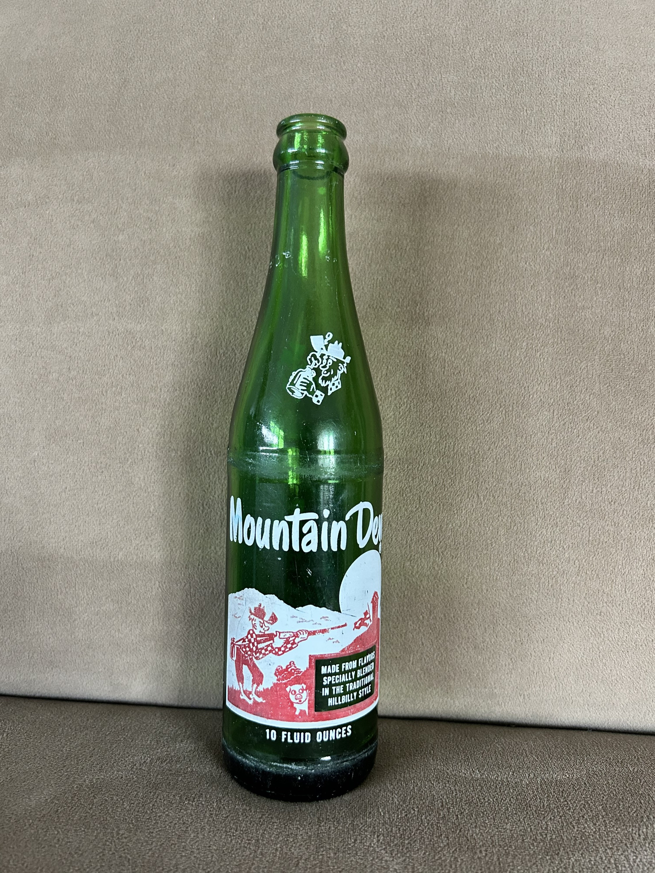 Mountain Dew Glass Bottle