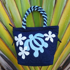 Lindo bolso hawaiano / Tortuga marina / Piña / Regalo para ella / Regalo para mamá / El mejor regalo