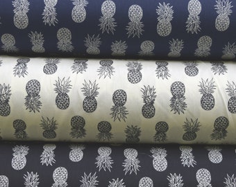 100% cotton Hawaiian Fabric Pineapple Print - By the Yard