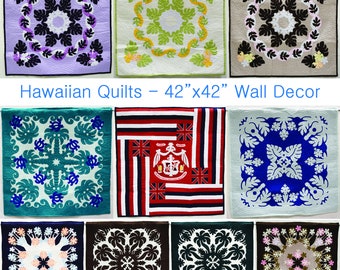 100%HAND MADE Hawaiian Decor | 42" x 42” | Home Decor | Hawaiian Style | Wall Hanging