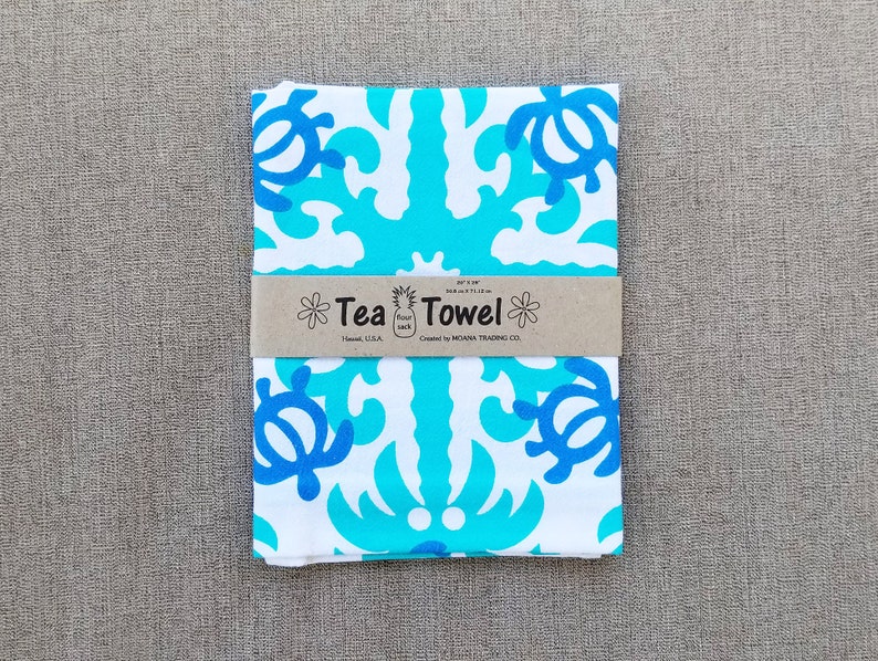 Hawaiian Tropical Dish Tea Kitchen Towels Etsy