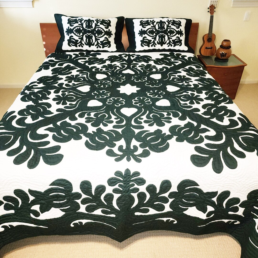 Hawaiian Bedspreadsea Turtlesking Size Etsy