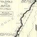 1910 Bend to Madras Road Map Print / Retro Oregon Highways Posters - Etsy