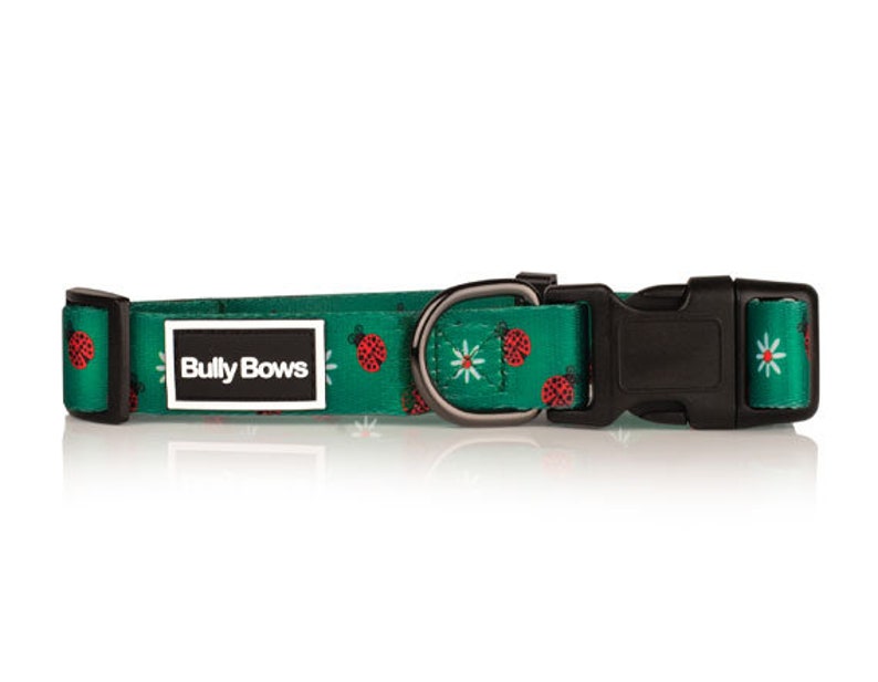 Puppy Collar Pet Collar Dog Collar- Lady Bug Dog Collar LadyBug Dog Collar -Summer Dog Collar New Dog Gift