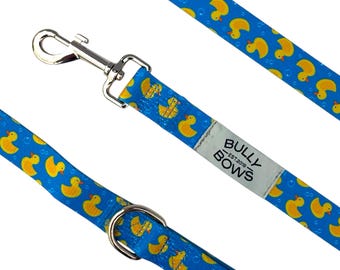 Rubber Ducky Dog Leash – Playful Yellow Duck Pet Lead, 4ft
