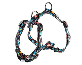 Dog Harness - Space Dog Harness - Space Dog Accessories -Astronaut Harness - Strong Collar - Pet Accessories - Trendy Pet Harness - Dog Vest