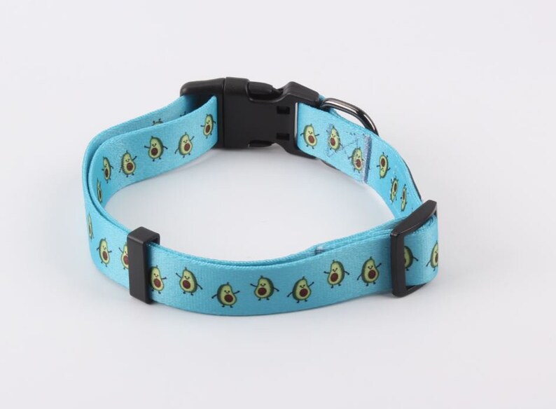 Dog Collar Dog Collar Pet Collar Avocado Dog Collar -Summer Dog Collar Puppy Collar New Dog Gift