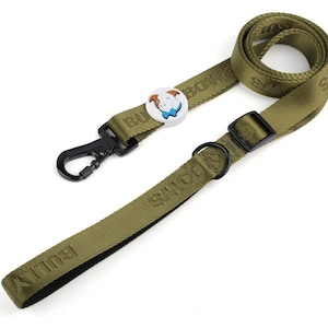 Tactical Dog Leash Adjustable Length Strong Dog Lead with Heavy Duty Carabiner for Outdoor & Training