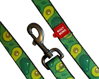 Avocado Print Dog Leash - Durable Nylon, 6ft Pet Lead