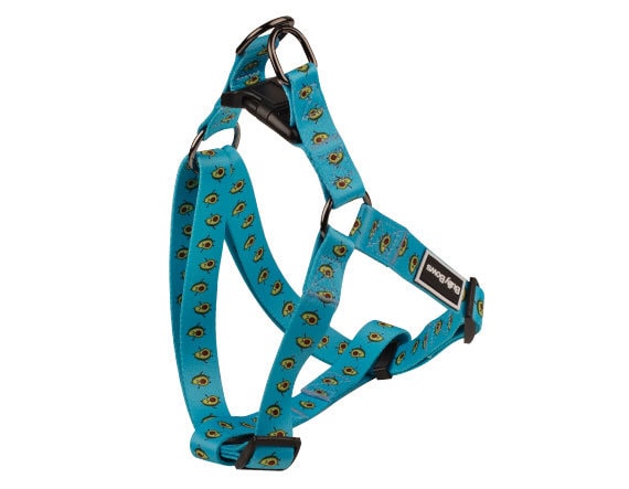 Avocado Print Dog Harness – Strong Polyester Webbing, Pet Vest