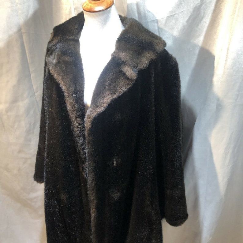 Joseph Horne Co Jacket Aristocrat French Stimulation Faux Fur | Etsy