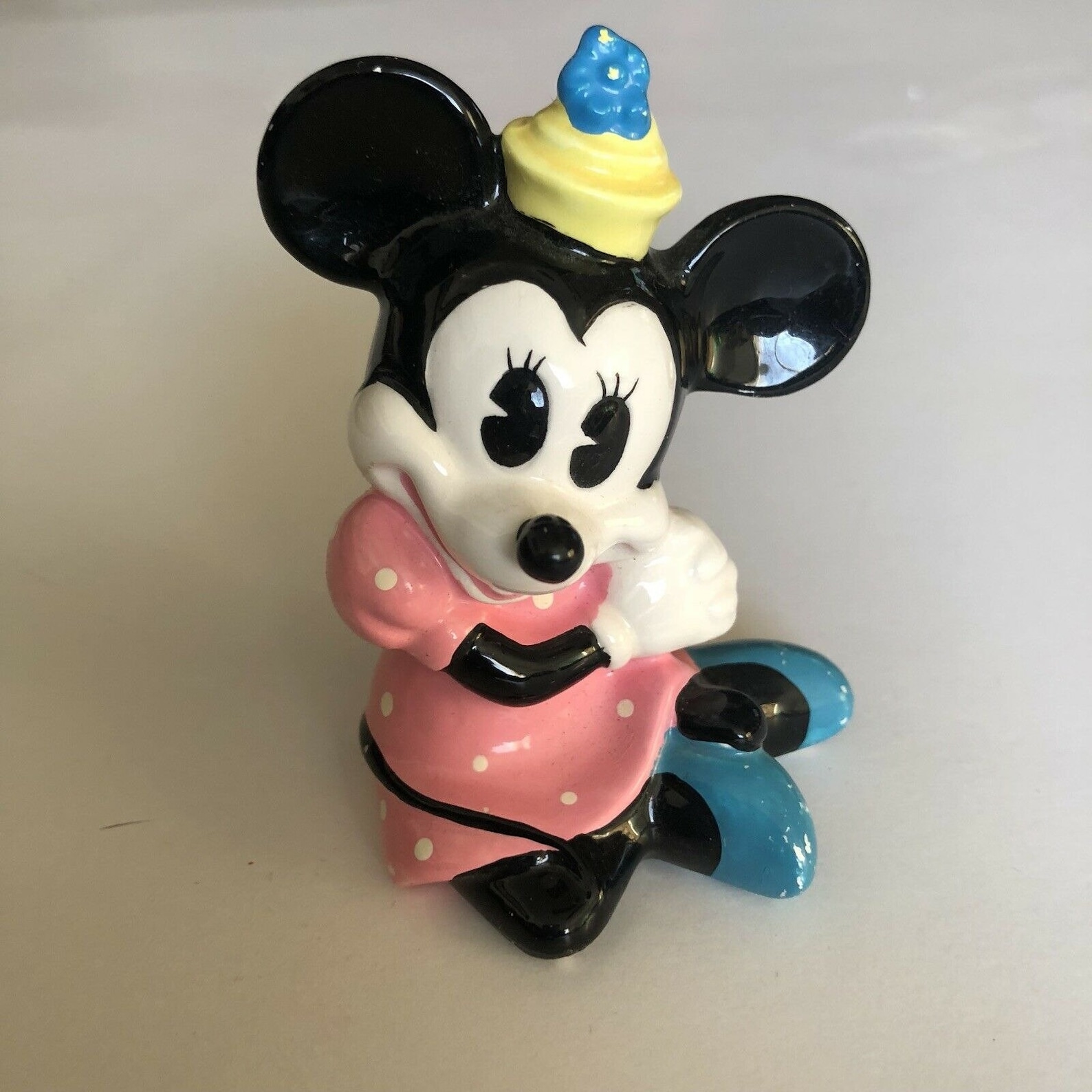 Minnie Mouse Figurine VTG Walt Disney Productions Japan Etsy