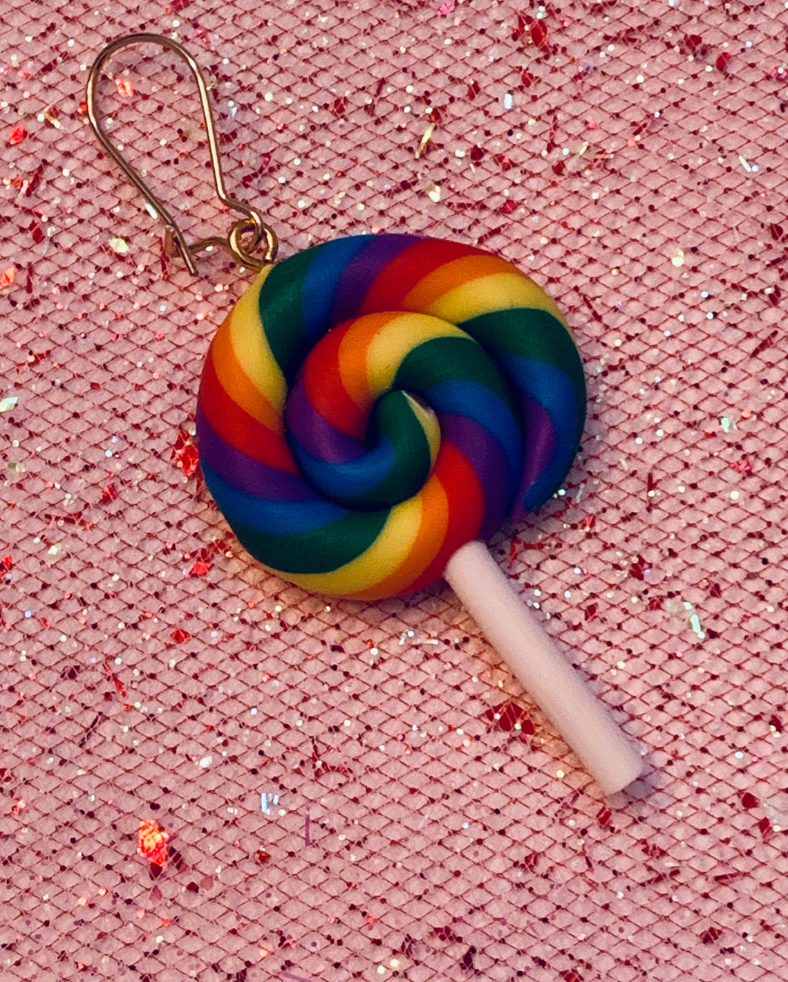 Candy earrings Dangle Candy Earrings Etsy