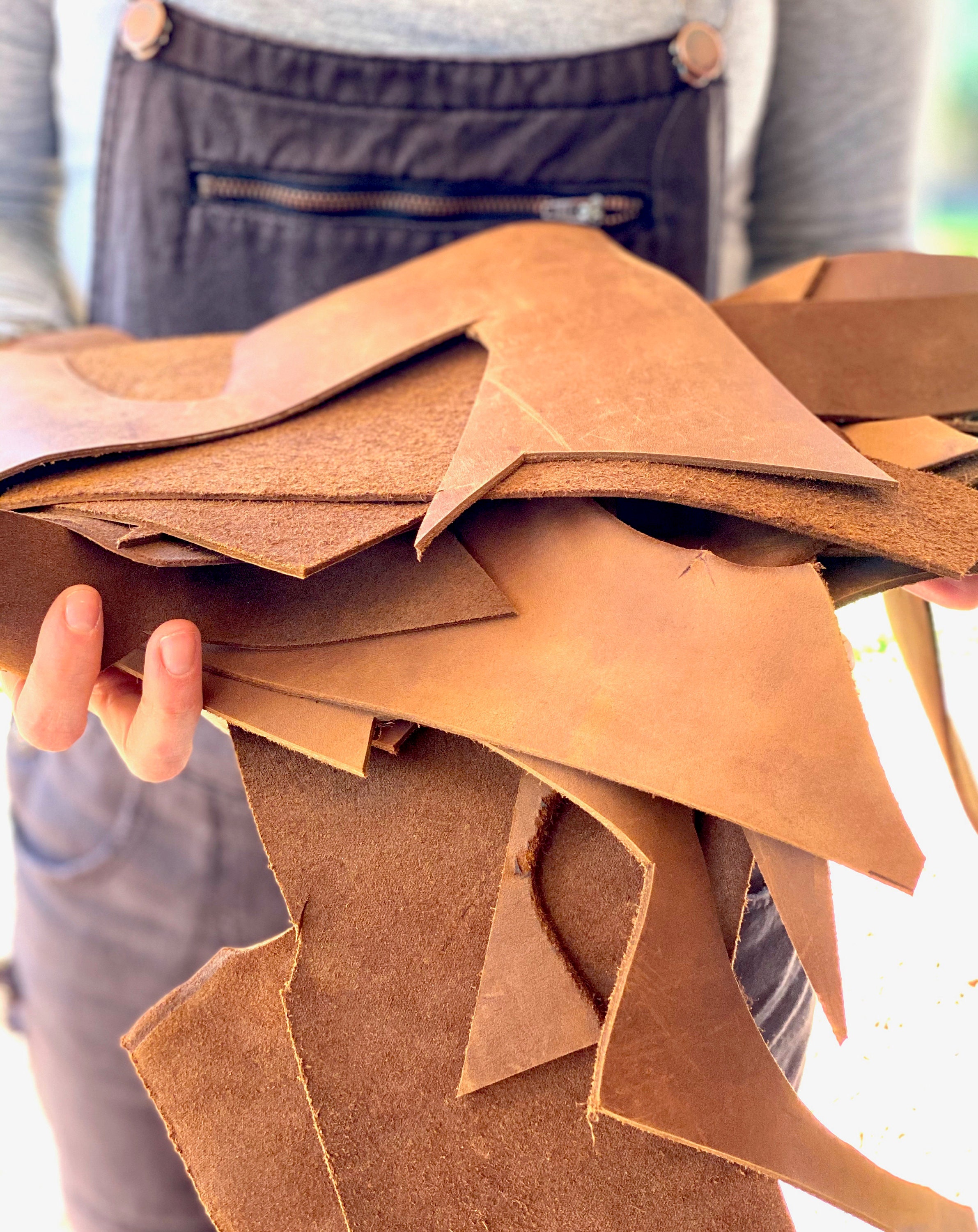 Leather Offcuts Leather Remnants Top Grain New Zealand Etsy Australia