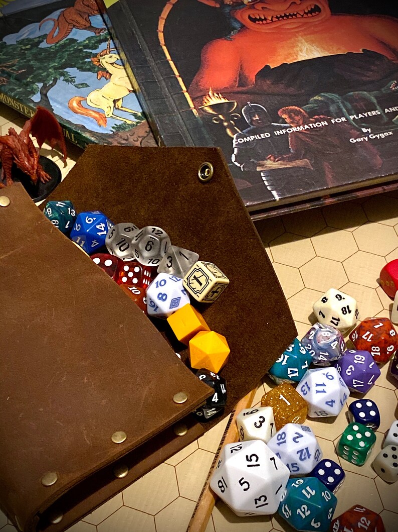 Custom DnD Dice Bag Dungeons and Dragons Dragon Dice Bag Etsy