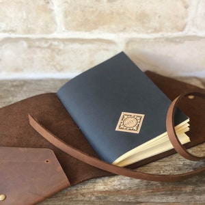 Personalized Leather DnD Journal: Engraved Dice, RPG Notebook image 7