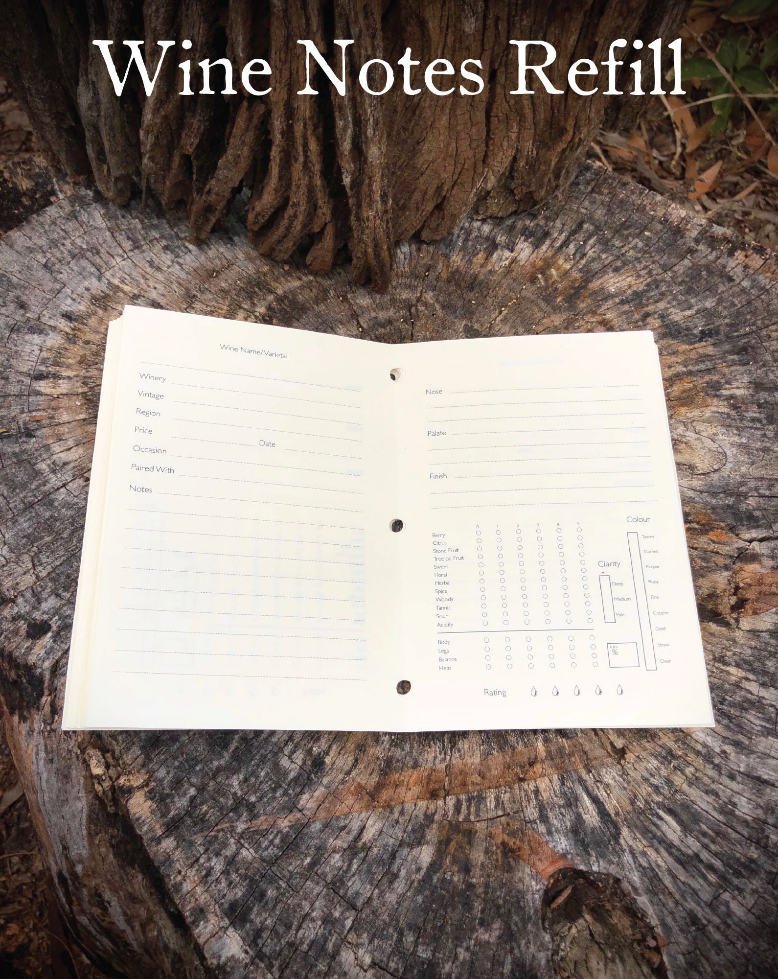 Refills for Standard Size Pocket Journals Refills for Etsy Australia