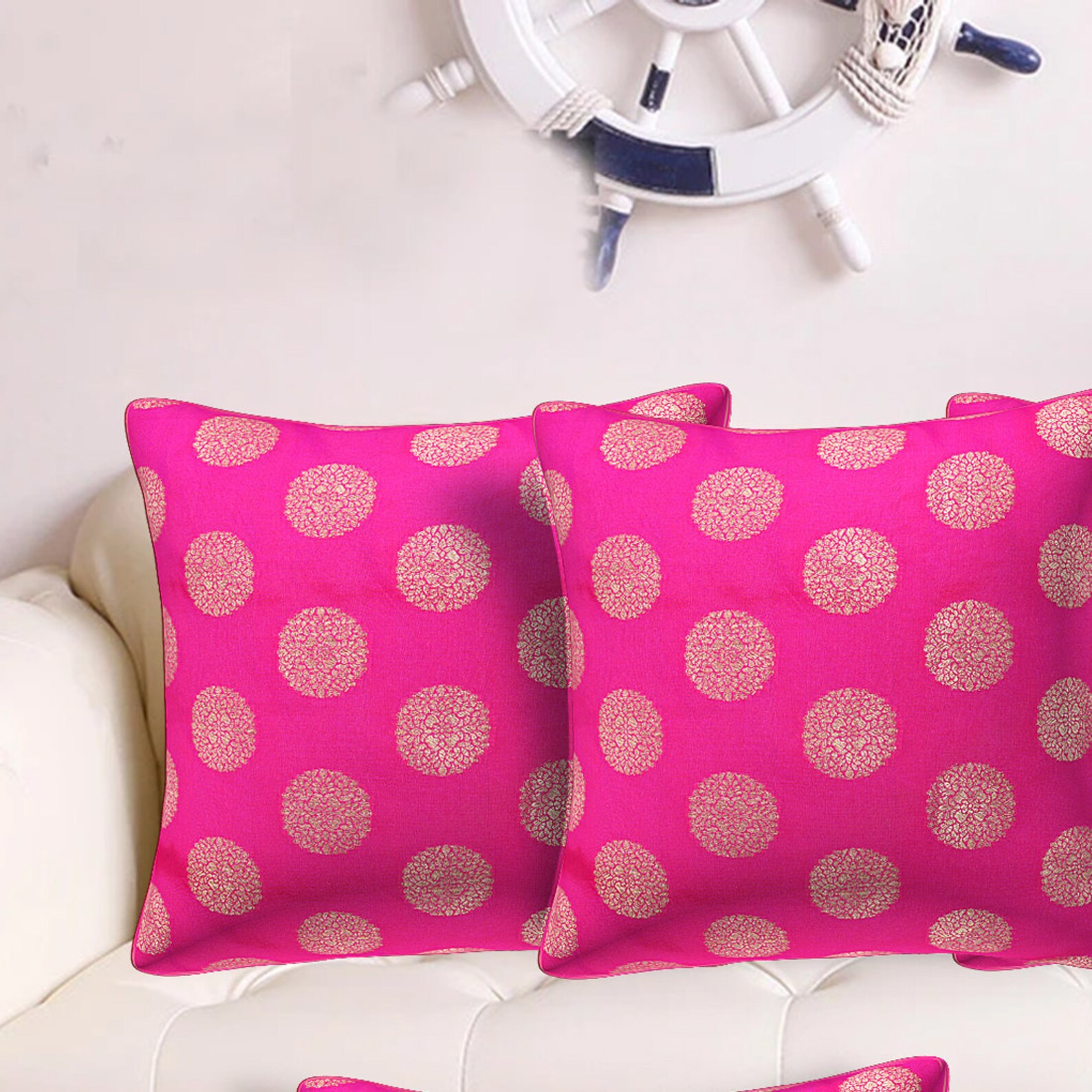 Set of a bed runner and two pillow covers decorative pillows Etsy