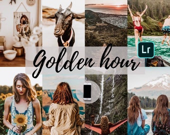 3 INFLUENCER Mobile Lightroom Presets,Presets for Instagram INFLUENCER, Best Lightroom Preset, Golden Hour Preset, Travel Best Presets