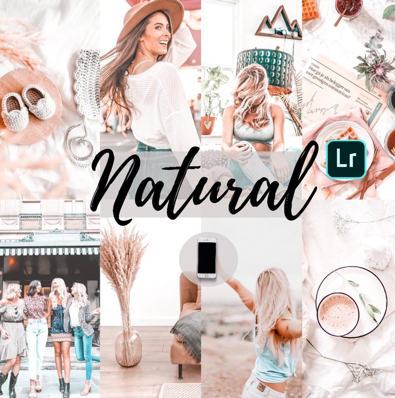 Natural Light Mobile Lightroom Presets Professional Natural Etsy