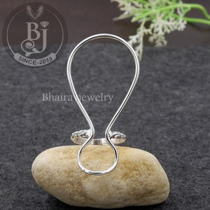 Thumb Splint Ring, 925 Sterling Silver Splint Ring, Trigger Splint Ring, Finger Splint Ring, Joint Splint Ring, Splint Knuckle Ring