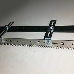 New 51/50 Stitch Needle Presser & Stopper for 6.5mm Garter Bar or 3.5 3.6 4.5 5~9mm