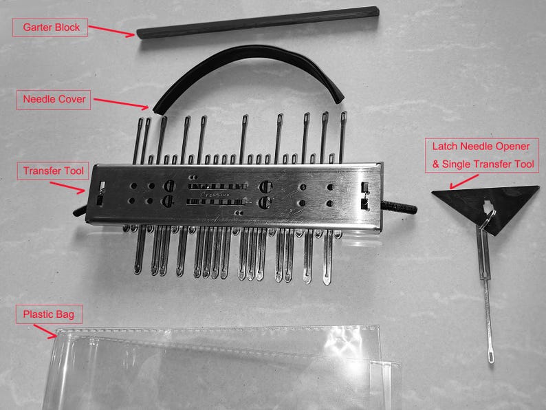 1X25 1/6 Full Bed Adjustable Garter Bar Transfer Tool Comb for 7mm or 3 ...