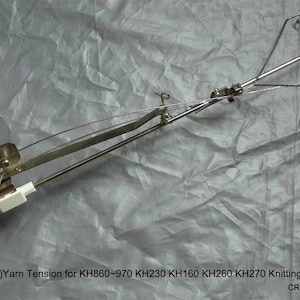 Yarn Tension for KH860 970 160 260,KG93 KG95,KRC900 830 KRC1000E,70D+,SK280,SK840,GE63,Spring,Body B,70D+ GE63 Base,Brass Holder or Yarn Wax