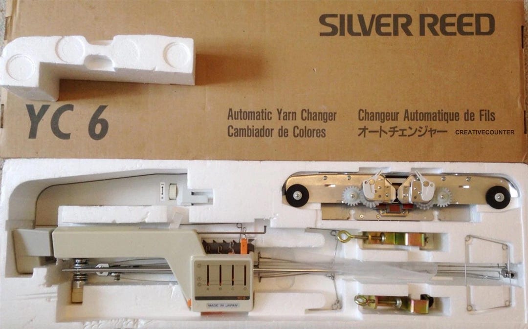 Silver Reed Controller New Original Silver Reed Automatic Color Yarn Changer YC6 With Arm for ...