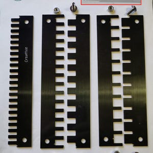 5PCS Metal Needle Pusher 0-1/1 1/2-2/2 1/3-3/1 or + Transfer Tool for 3.5mm KH120 ,3.6mm,4.5mm,5mm,6mm,6.5mm,7mm,8mm or 9mm Knitting Machine