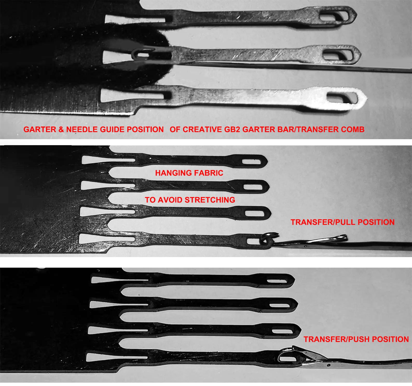 GB2 1/3 Full Bed Garter Bar Transfer Tool Comb+cap+opener for 6.5mm or ...