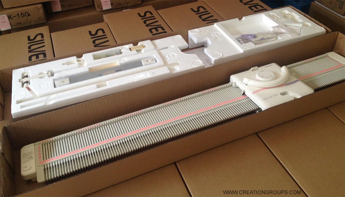 New Silver Reed Brand LK150 breimachine, 6,5 mm middelhoge breimachine - België