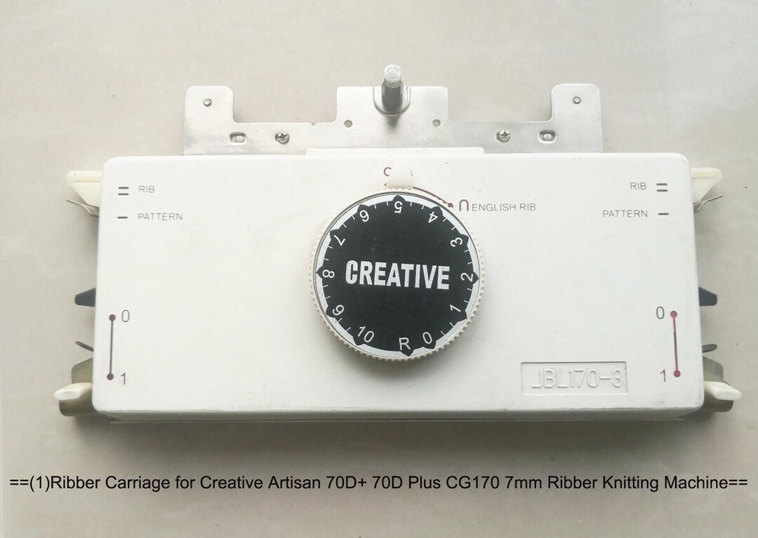 Ribber Carriage for 7mm Creative Artisan 70d+,arm for 70D+ CG170 GE63 ...