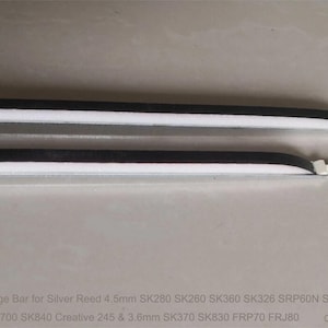 2 Sponge Bar for Silver Reed 4.5mm SK280 260 SK360 SK326 SRP60N SK560 SK580 SK700 SK840 245 & 3.6mm SK370 SK830 FRP70 FRJ80 or Two Clear Bar