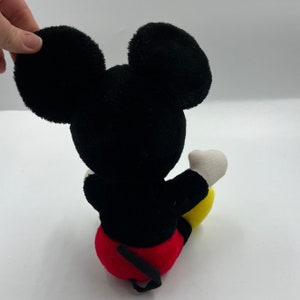 ヴィンテージ ディズニーランド ディズニーワールド ミッキーマウス ぬいぐるみ 赤 黄 黒 オリジナル 画像 7