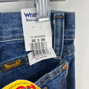 NOS Wrangler Pro Rodeo Competition Jeans Cowboy Cut Men's 32x38 Vintage NEWq image 7
