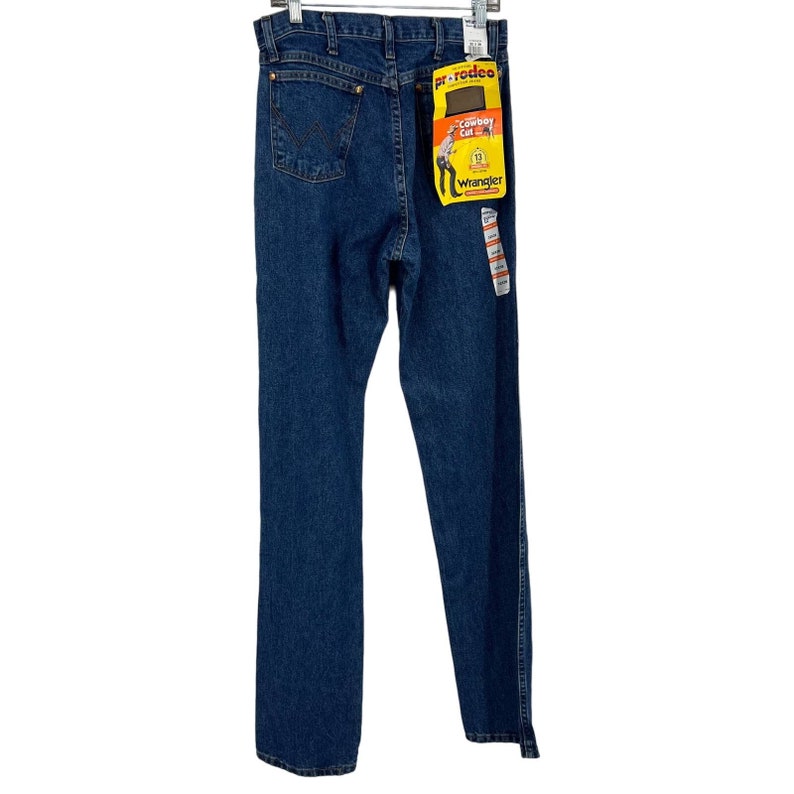 NOS Wrangler Pro Rodeo Competition Jeans Cowboy Cut Men's 32x38 Vintage NEWq image 1