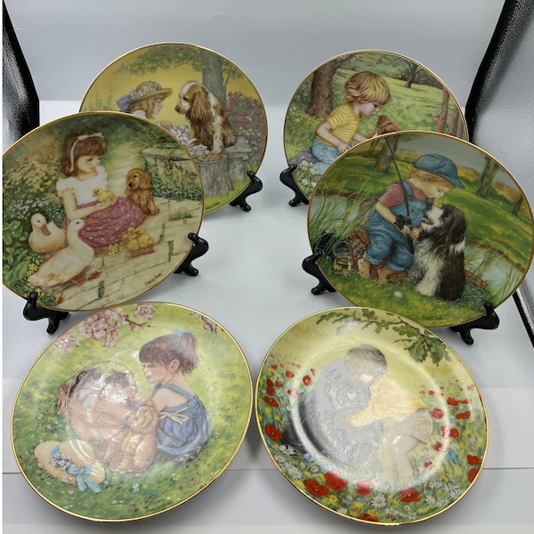 The Hamilton Collection Plates Etsy