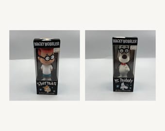Mr. Peabody & Sherman Mcdonald's COMPLETE Happy Meal Toy Lot Set