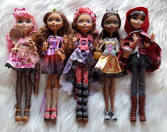 used ever after high dolls