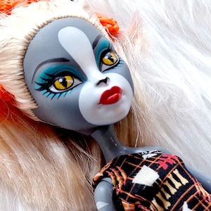 DRESSED MEOWLODY Monster High Dolls for OOAK Doll Making / One Doll / 1 Doll mh