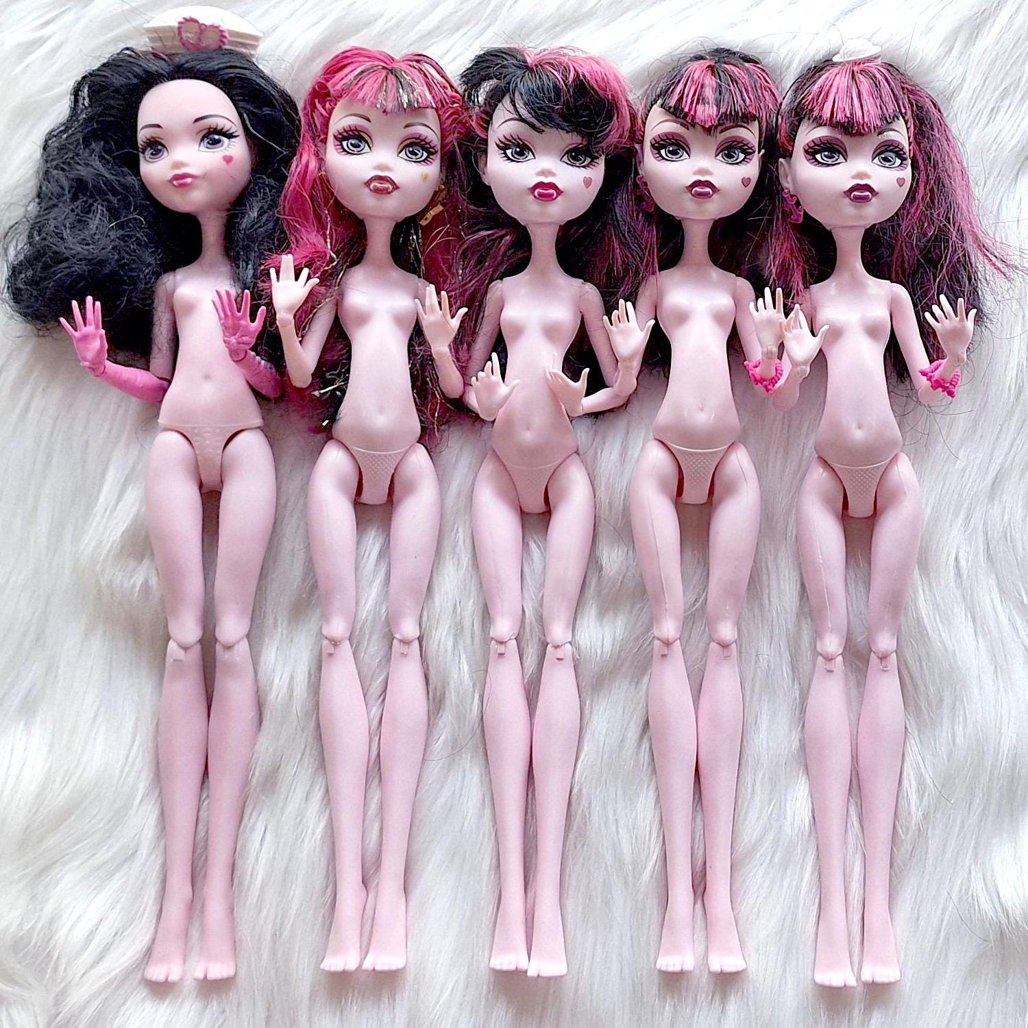 DRACULAURA - Monster High Dolls for OOAK Doll Making / Repaint / One Doll / 1 Doll / You Choose