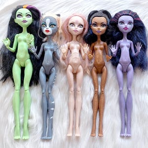 MIXED Monster High Dolls for OOAK Doll Making / Repaint / One Doll / 1 Doll / You Choose