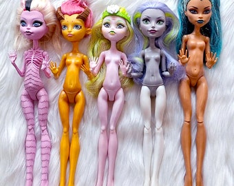 MIXTE Poupées Monster High pour la fabrication de poupées OOAK / Repeindre / Une poupée / 1 poupée / Vous choisissez