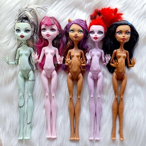 MIXED Monster High Dolls for OOAK Doll Making / Repaint / One Doll / 1 Doll / You Choose