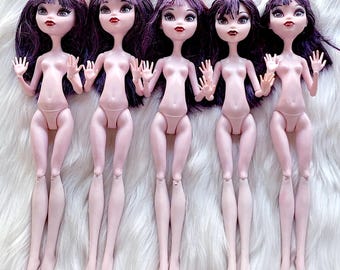 ELISSABAT - Monster High Dolls for OOAK Doll Making / Repaint / One Doll / 1 Doll / You Choose