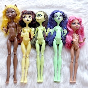 MIXED Monster High Dolls for OOAK Doll Making / Repaint / One Doll / 1 Doll / You Choose