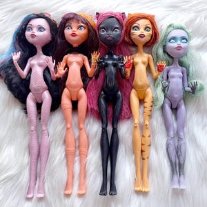 MIXED Monster High Dolls for OOAK Doll Making / Repaint / One Doll / 1 Doll / You Choose