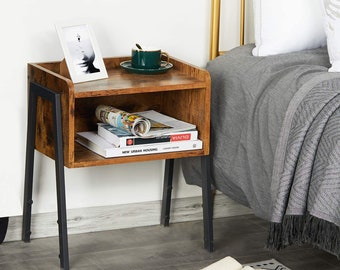 Metal Night Stand Etsy